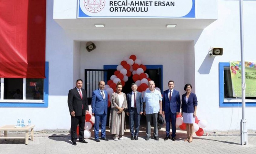 Bodrum'da hayırseverlerin yaptırdığı iki okul törenle açıldı...