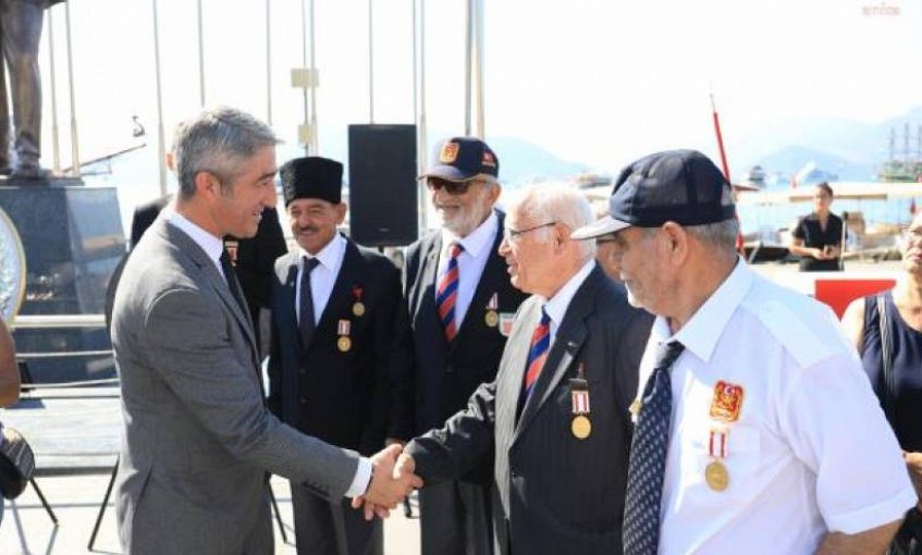 Gaziler Günü Marmaris'te Törenle Kutlandı...