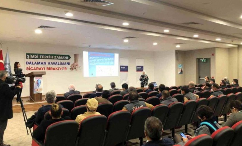 Muğla'da "Dalaman Havalimanı Sigarayı Bırakıyor" projesi başlatıldı