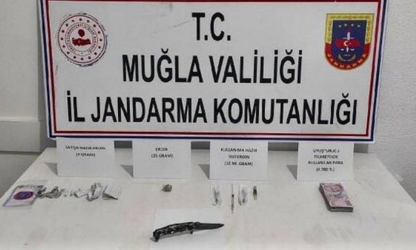 Muğla'da uyuşturucu operasyonunda 1 tutuklama