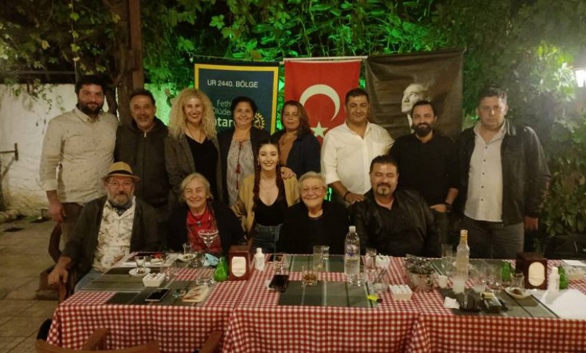 Rotary Kulübü ve Akut Fethiye’de yemekte buluştu…
